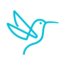 Thriving Colibri hummingbird logo
